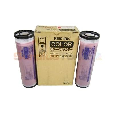 Різографи RISO - Фарба червона Riso FR/GR/RA/RC/RN/RP/V8000 (1000мл) (S-4387E)